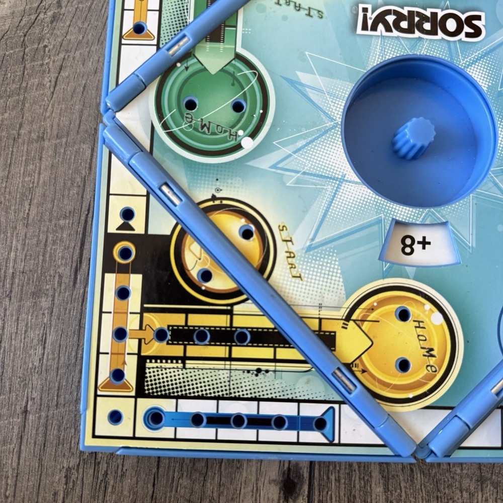 Vintage 1994 Sorry! Board Game Parker Brothers Folding Travel Edition BOARD ONLY - Picture 12 of 15